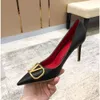 Designer Women High Heels Shoes Pumps Classics Pointed Toe Shiny Rhinestone Genuine Leather 6cm 8cm 10cm Thin Heels Womens Sandals With Dust Bags