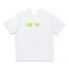 Men's fashion designer Loes classic High quality 2024 new Smiley letter men's and women's short sleeve trend all round collar printed cotton loose T-shirt