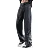 Herenjeans Comfort Stretch Denim Rechte pijpen Relaxed Fit voor heren Atletisch Warm Huis Slank