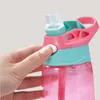 ウォーターボトル学生ペットボトル420ml/PCS子供ポータブルハンディカップ食品グレードリークリークプルーフカワイイ漫画動物児童ドリンクウェア