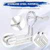 Adjustable Butt Plug Analexpander Anal Expander Personal Wand Massager Stainless Steel Material Plugs BDSM SM Adult Sex Toys for Men Women