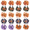 Hårtillbehör 6/12/20st/Lot Christmas Day Hairpin Ribbon Cheering Hairclip Funny Pumpkin Head Halloween Clips for Kids