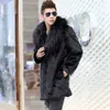 Designer Fur Coat Mens Imitation Autumn and Winter Thick Collar Large HJ9W