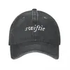 Top Caps Swiftie Logo Erkek Kadın Beyzbol Kapağı Taylor'ın Versiyonu Sıkıntılı Pamuk Şapk Retro Koşu Golf Ayarlanabilir Snapback