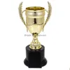 Objets décoratifs Figurines Trophée pour enfants Trophées Jeux Prix en plastique Enfants Décor Fête Gagnant Jouet Doré Mini Jouets 230815 Dr Dhjiq