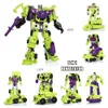 HZX 6in1 Devastator Haizhixing Transformation Toys Anime Action Figur KO G1 Robot Aircraft Engineering Vehicle Model No Box 240130