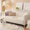 Capas de cadeira engrossar almofadas de sofá de pelúcia para sala de estar capa universal antiderrapante combinação sofá toalha tapete decoração de casa