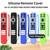 Remote Controlers Silicone Control Case With Lanyard Anti Slip Television Cover For TCL RC902V FMR1 FMR2 FMR4 Voice