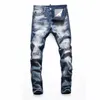 Mäns jeans hip-hop high street mode retro rivna vikstitching designer motorcykel ridning skikt byxor storlek 28-38.