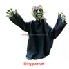 Inne imprezy imprezowe Halloween Swing Ghost Control Dekoracja Dekoracja Dekoracja Ground Horror Horror Props Outdoor Garden Haunted House Dhofz