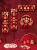 Pendentifs suspendus Festival Couplets de printemps 2024, Dragon année chinoise, décoration de la maison, autocollants de porte Fu Zi 240119