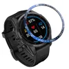 Titta på band rostfritt stål ringskydd för Garmin Fenix ​​7 7x 6 6x Pro 5 5x plus smart metallram skulpturerad tidsskyddsfodral