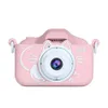 Children Camera Super Cute Cat Mini Childrens Digital Outdoor Pography Toys for Girls Boys Chirstamas Gifts 240131