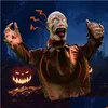 Inne imprezy imprezowe Halloween Swing Ghost Control Dekoracja Dekoracja Dekoracja Ground Horror Horror Props Outdoor Garden Haunted House Dhofz