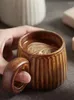 Tassen Untertassen Yaobian Big Ear Kaffeetassen-Set Home European Style Mug Handgefertigte kreative Keramik Instagram