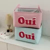 INS Storage Baskets Household Laundry Basket Portable Large Capacity Bags Clothing Quilt Organizer Home Decor 240125