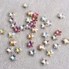 8mm STARFISH NAIL ART RHINESTONE SHANY TIP BOTTOM CRYSTAL STONE Color Pentagram 3D Fingernail Decoration 30/100pcs 240202