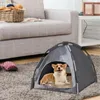 Dog Carrier Portable Cat Teepee Tent Foldable Washable Bed 42 38CM Pet Cage Fence Outdoor House For Puppy