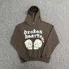 Broken Planet Hommes Sweat à capuche Mens Designer Sweats à capuche Costume Sweat-shirt Pure Coton Lettre Amoureux imprimés Mêmes vêtements Tailles européennes et américaines