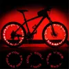 Andere Beleuchtungszubehör Brief Reifen Ventilkappen Licht Fahrrad Rad Speichenlampe 7 Farbe doppelseitiges LED-Licht für Fahrräder Motorräder Mountainbikes YQ240205