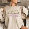 Sudaderas para mujer es yo hola soy el problema sudadera anti héroe taylor midnights inspirado ts ts álbum y2k crewneck sweashirts