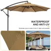 Tält och skydd 6 Sunshade paraplyskydd utan stativ 2m Parasol Byt ut tyg Vattentät UV -skydd för utomhusstrand