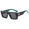 Güneş Gözlüğü Beyaz Çerçeveler Moda Off Tasarımcı Marka Erkek Kadın Gözlükler Oklar X Çerçeve Gözlük Trendi Hip Hop Kare Güneş Gözlüğü Spor Seyahat Güneş Gözlükleri I3PR I3PR VUET
