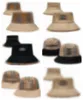 2024 Designer Brand Bucket Hat Visière Sunhats Toile à la mode Respirant Femmes Hommes Large Bord Protection du visage Visières Sunshade Cap f1