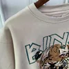 Women's Hoodies Tiger Graphic Sweatshirts For Women Fashion Animal Printed Pullovers Tops 2024 Spring Autumn Kvinnlig lös tröja