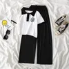 Clothing Sets Summer Teen Girls Children Fashion Letter Tops Pants 2Pcs Outfits Kids Tracksuit 5 6 7 8 9 10 11 12 13 14 Years