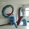 wholesale Jambe de poulpe gonflable simulée d'animaux de mer profonde géante explosant tentacule de poulpe marin pour la scène de concert et la décoration du parc