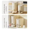 Storage Bottles 10kg Rice Dispenser Closet Food Automatic Box Dry For Pantry Racks Closets