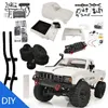 Pleine échelle WPL C24 mise à niveau C24-1 1 16 RC CAR 4WD radiocommandé voiture tout-terrain RTR KIT Rock Crawler Buggy électrique machine mobile 240122