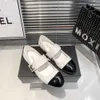 дизайнерские туфли на каблуке, сандалии Chanel C, весенний ветер, с цветными блоками, туфли на толстом каблуке с круглой головкой, средний каблук, Мэри Джейн SFGJ