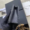 Designer mini purse Shoulder bag Handbag genuine leather bags WOMEN luxurys crossbody bag Chain Bag Clutch Flap WOMAN purse card Wallet Totes 240215