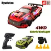 2.4G Drift Rc Carro 4WD RC Drift Carro Brinquedo Controle Remoto GTR Veículo Flash Carro RC Carro de Corrida Brinquedos para Crianças Kid Presentes de Natal 240127