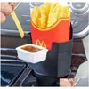 Other Interior Accessories The Two French Fries In Car Support Food And Internal Bracket Is Mtifunctional For Small Snacks. Mom Will Dhvxq