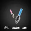 Autres accessoires d'éclairage Neon Valve de vélo Lumière Capteur de mouvement LED Lumière avec batterie Route VTT Pneu Valve d'air Pneu Flash Lampe Feu arrière Accessoires de vélo YQ240205