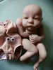 19inches Bebe Reborn Doll Kit Levi Awake By Bonnie Lifelike Real Soft Touch Unfinished Unpainted Parts with Cloth Body 240122