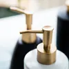 Flytande tvål dispenser badrum el toalett bärbar påfyllningsbart schampo och lotion tank