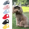 Vêtements pour chiens Chapeaux pour animaux de compagnie Casquette en toile Bloc léger UV Bon décor de couvre-chef de baseball