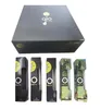 Glo Extracts Glass Carts Atomizer Ceramic Coil Cartridges 0.8ml 1.0ml 빈 510 스레드 두꺼운 오일 카트리지 포장 300pcs