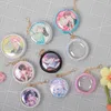 Laser Pin Case Protective for Anime ITA Bag Accessories Girl Diy Pins Display Decoration Multiple PVC Keychains 240202