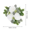 Dekorativ blommor Flower Ball Holder Rings Wedding Party Decoration Wreatle Supplies Spring Leaf Farmhouse Table Home