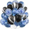 Décoration de fête 20pcs 12 pouces Globos Confetti Ballons en latex Mariage Baby Shower Anniversaire Décor Clear Air Jour de vacances