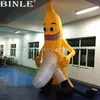 wholesale Modèle de banane gonflable de 10 pieds de haut pour la décoration de carnaval, ballon de fruits debout drôle à Event Party Park, vente en gros, offre spéciale