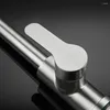 Kitchen Faucets Sink Pull Out Faucet Stainless Steel Deck Mounted Single Handle Rotary Double Outlet Method Accessory