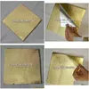 Gift Wrap 100 Sheets 20X20Cm Gold Aluminium Foil Wrapper Paper Wedding Chocolate Candy 220420 Drop Delivery Home Garden Festive Part Dhyrf