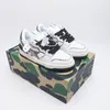 New men Casual Shoes Sneakers Designer for Stases Womens Low Top sk8 Black White Baby Blue Orange Camo Green Pastel Pink Nostalgic Grey Mens Outdoor Fashion Trainers