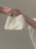 Torby talii Foufurieux dla kobiet na ramię 2024 dziewczyna PU skórzana torebka torebka kupująca moda moda drewniana rączka